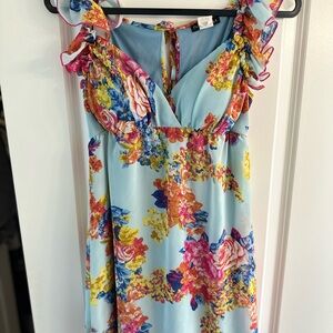 Floral Ruffle Dress
